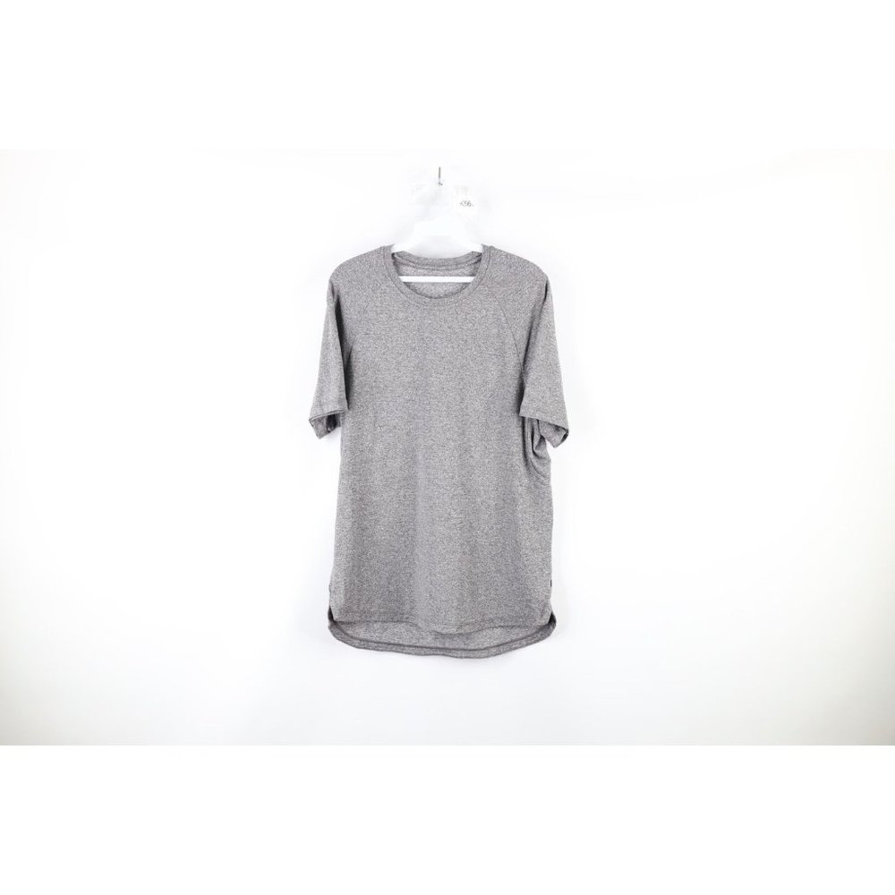 Stori Athleisure Mens Size Small Icon Tech Short Sleeve T-Shirt Heather Gray